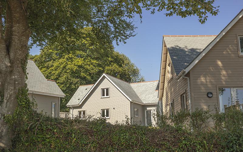 A cluster of our luxury villas